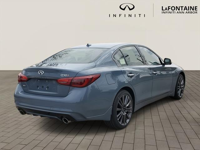 new 2024 INFINITI Q50 car, priced at $59,258