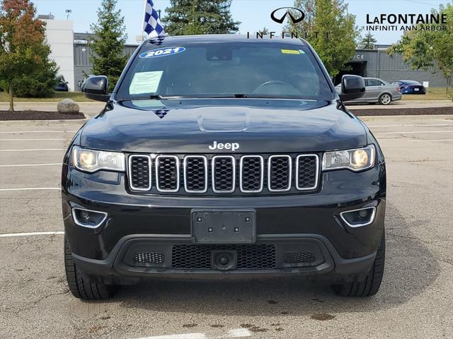 used 2021 Jeep Grand Cherokee car, priced at $21,600