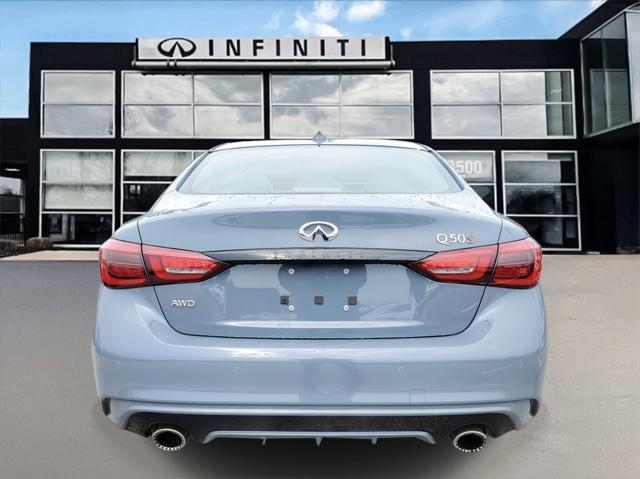 new 2024 INFINITI Q50 car, priced at $53,733