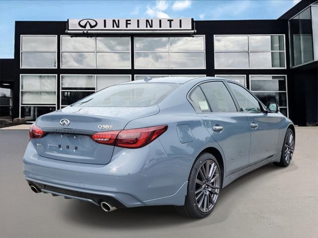 new 2024 INFINITI Q50 car, priced at $53,733