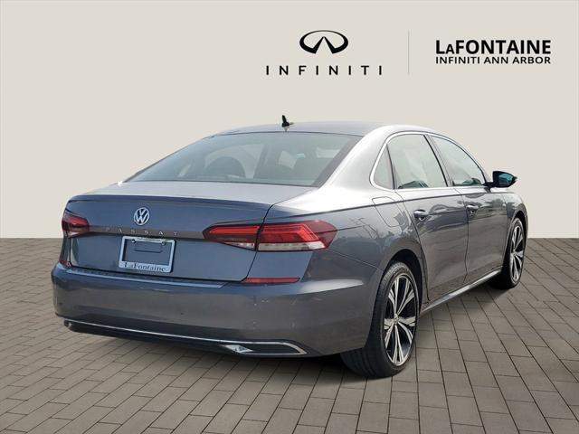 used 2021 Volkswagen Passat car, priced at $18,500