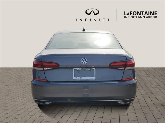 used 2021 Volkswagen Passat car, priced at $18,500