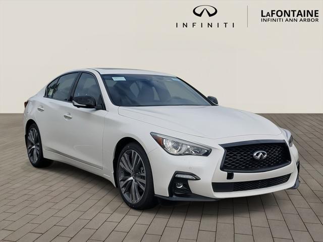 new 2024 INFINITI Q50 car, priced at $56,195