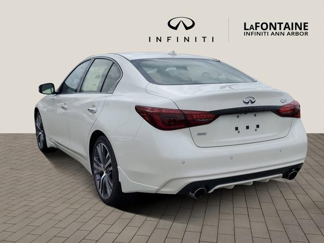 new 2024 INFINITI Q50 car, priced at $53,029