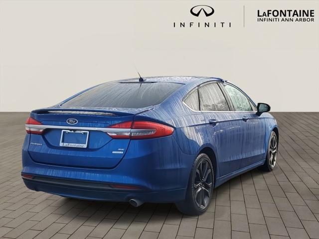 used 2018 Ford Fusion car, priced at $7,695