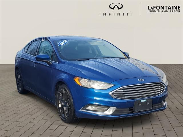 used 2018 Ford Fusion car, priced at $7,695