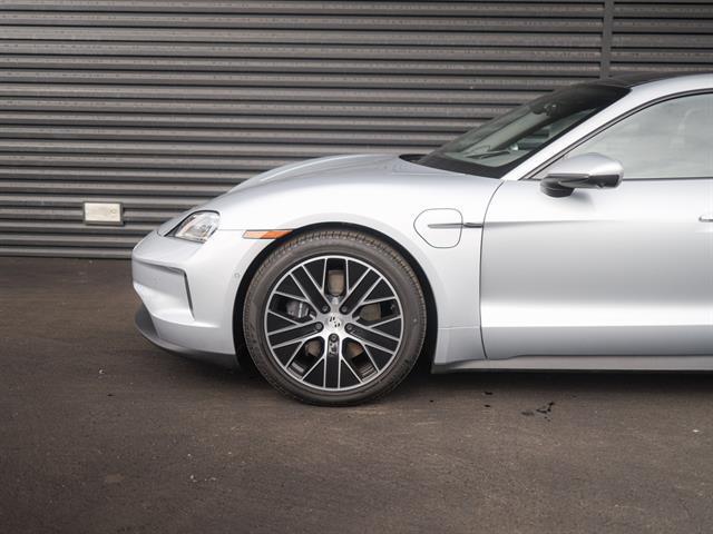 new 2025 Porsche Taycan car, priced at $120,015