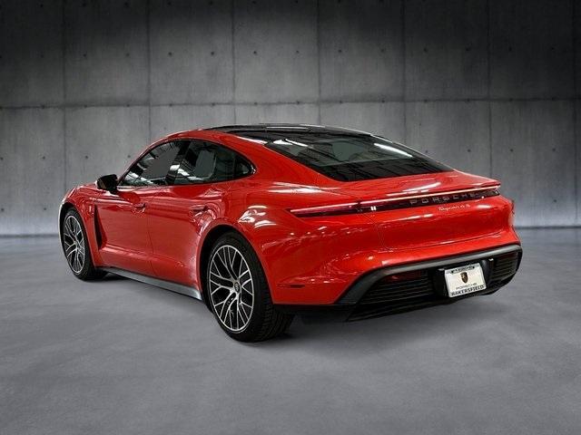 used 2021 Porsche Taycan car, priced at $78,397