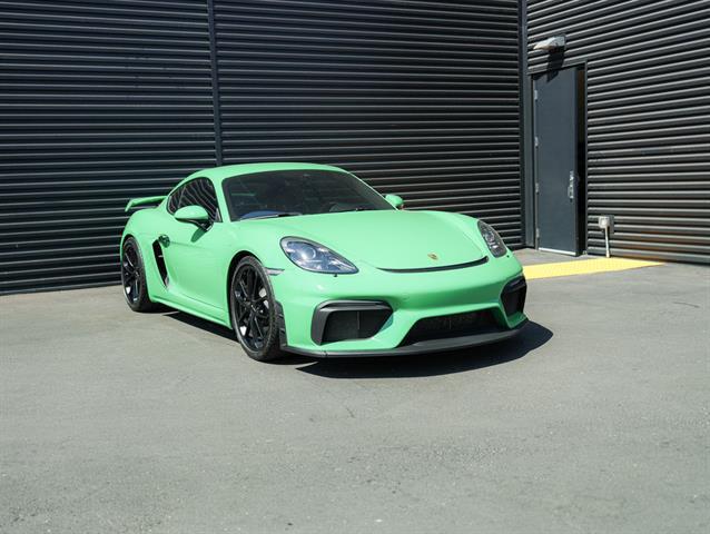 used 2021 Porsche 718 Cayman car, priced at $142,385