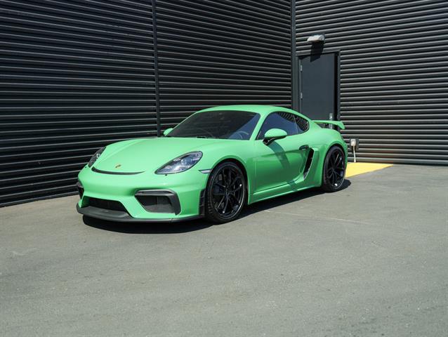 used 2021 Porsche 718 Cayman car, priced at $142,385