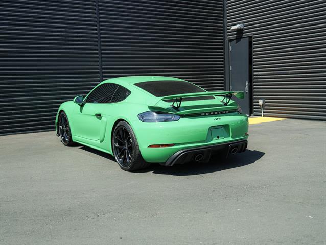 used 2021 Porsche 718 Cayman car, priced at $142,385