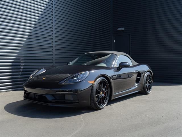 new 2025 Porsche 718 Boxster car, priced at $128,395