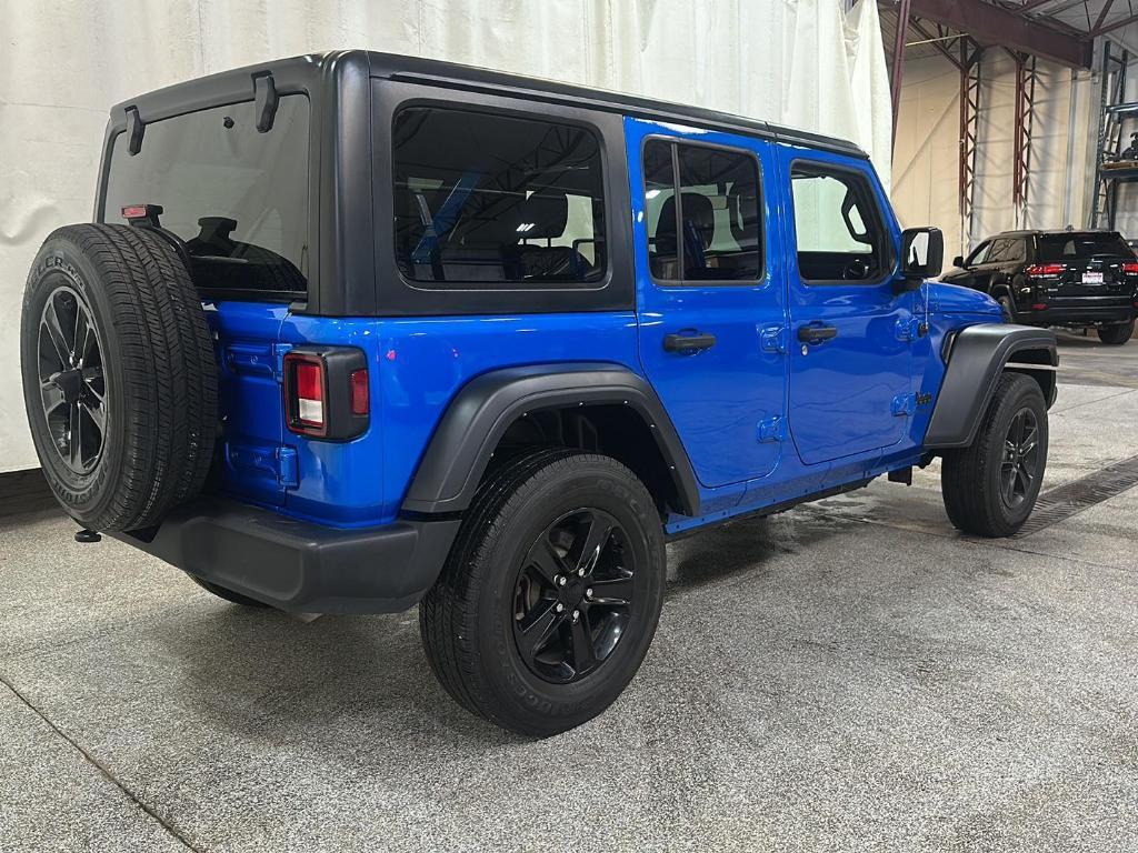 used 2022 Jeep Wrangler Unlimited car, priced at $32,499
