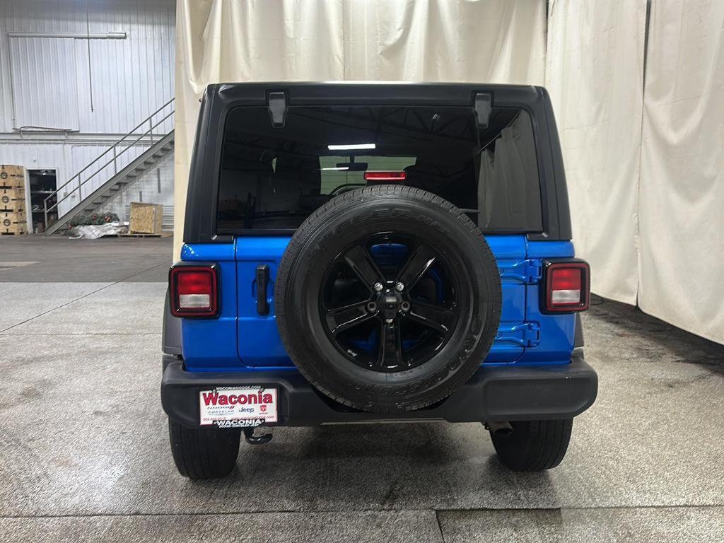 used 2022 Jeep Wrangler Unlimited car, priced at $32,299