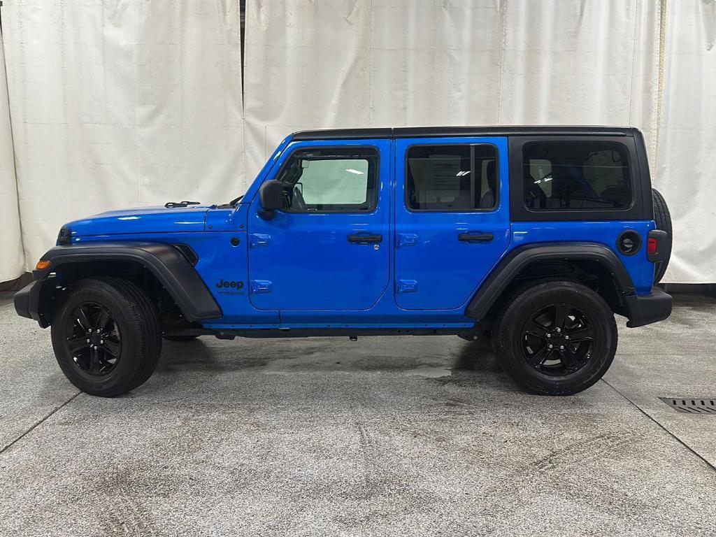 used 2022 Jeep Wrangler Unlimited car, priced at $32,299