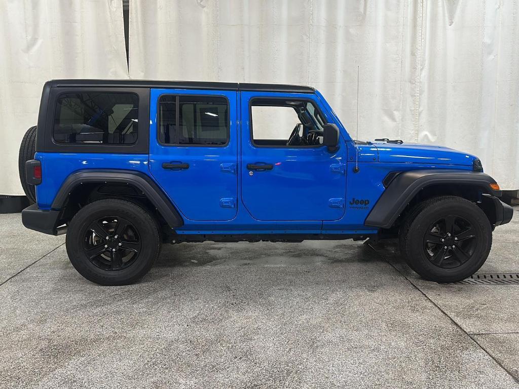 used 2022 Jeep Wrangler Unlimited car, priced at $32,499