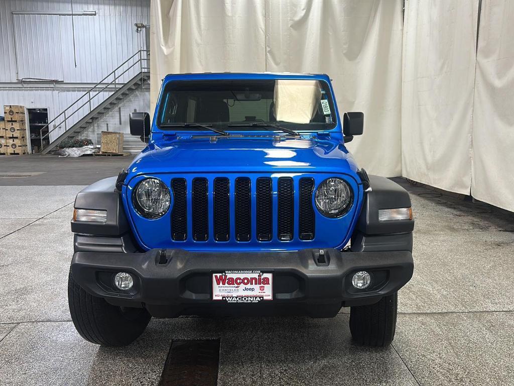 used 2022 Jeep Wrangler Unlimited car, priced at $32,299
