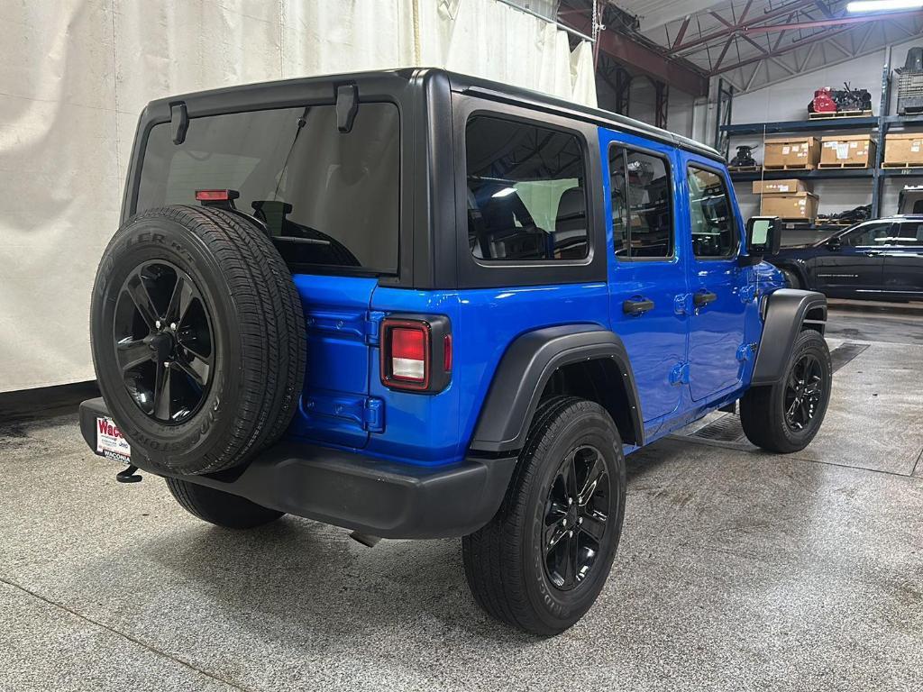 used 2022 Jeep Wrangler Unlimited car, priced at $32,299