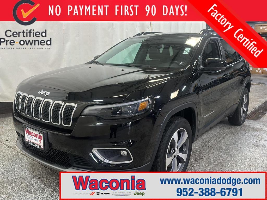 used 2022 Jeep Cherokee car, priced at $25,449