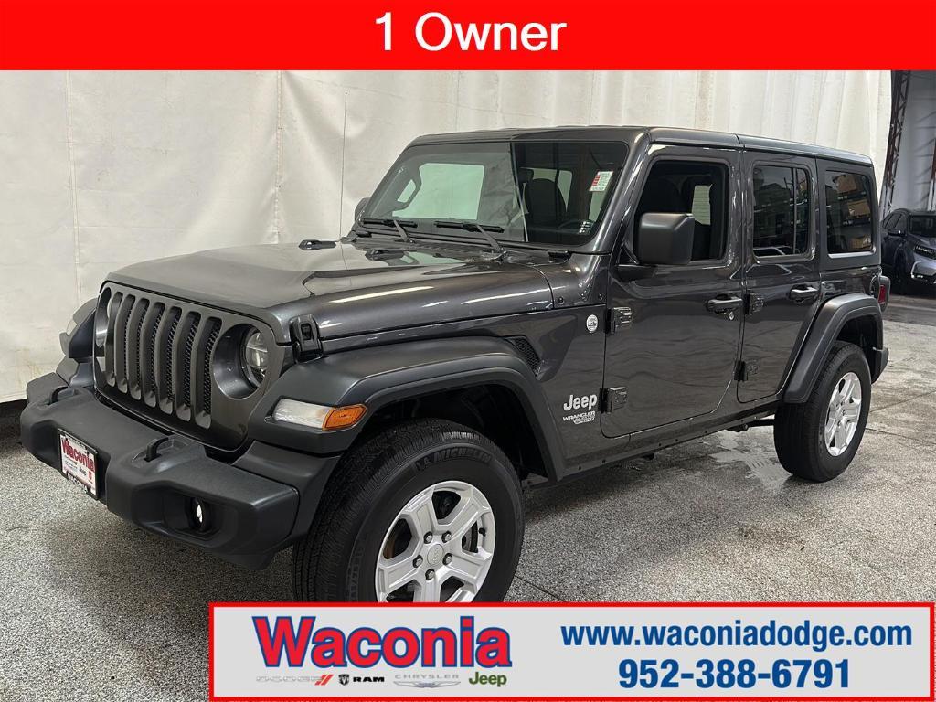 used 2020 Jeep Wrangler Unlimited car, priced at $30,799