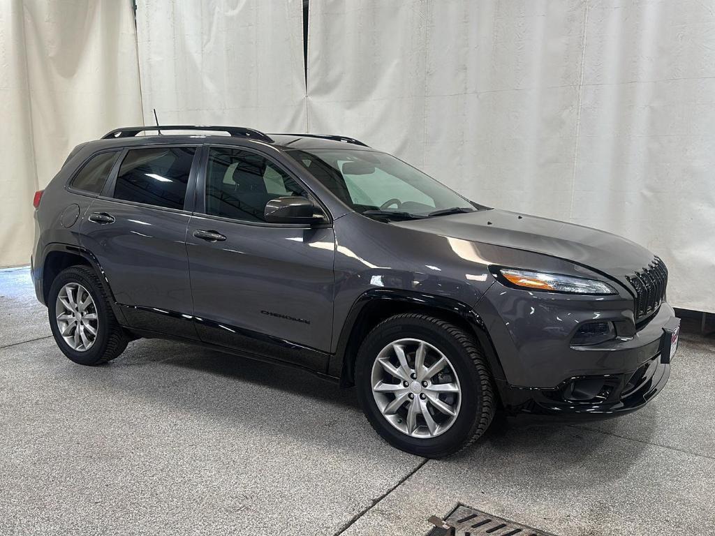 used 2018 Jeep Cherokee car, priced at $12,388