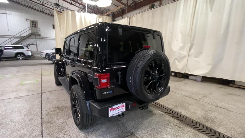 used 2021 Jeep Wrangler Unlimited 4xe car, priced at $34,999