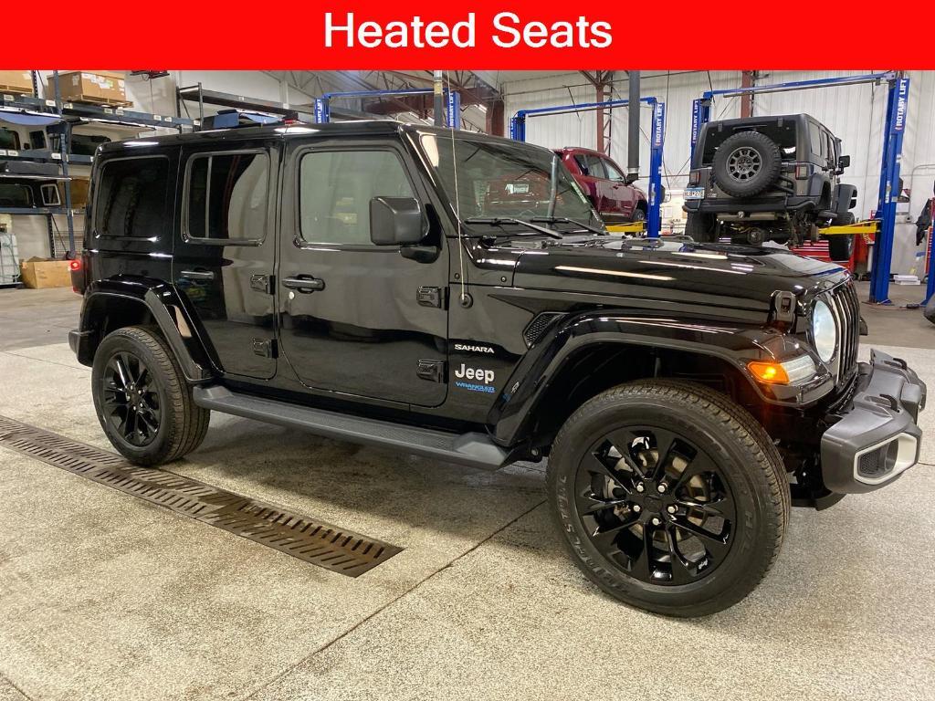 used 2021 Jeep Wrangler Unlimited 4xe car, priced at $35,249