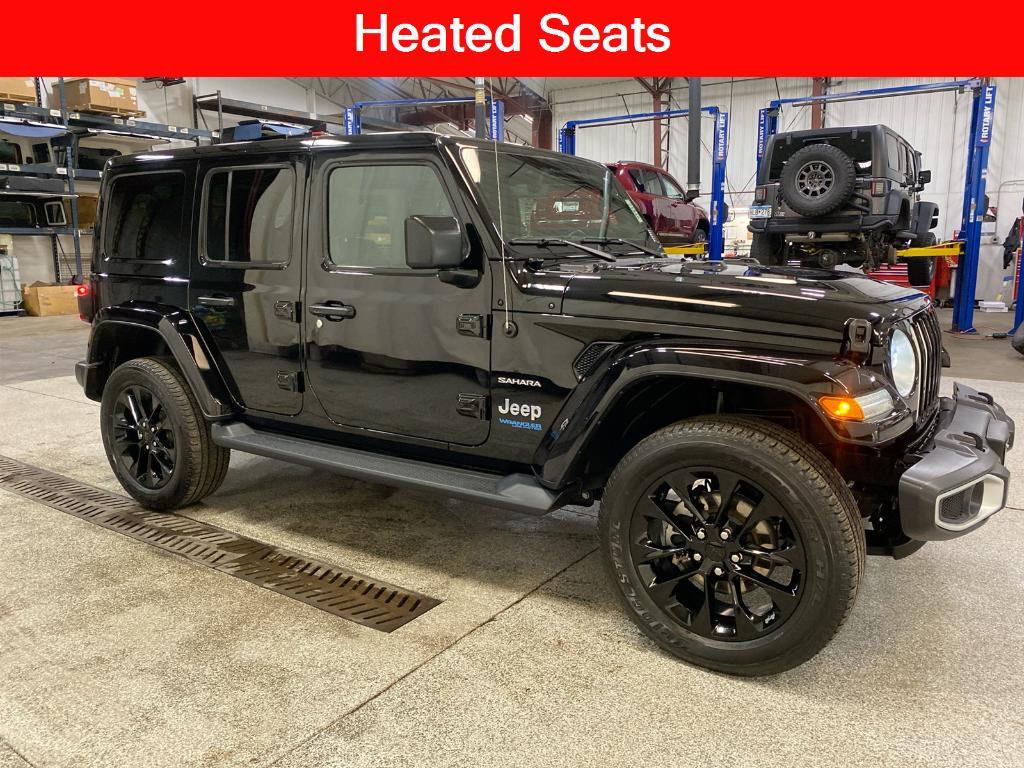 used 2021 Jeep Wrangler Unlimited 4xe car, priced at $34,999