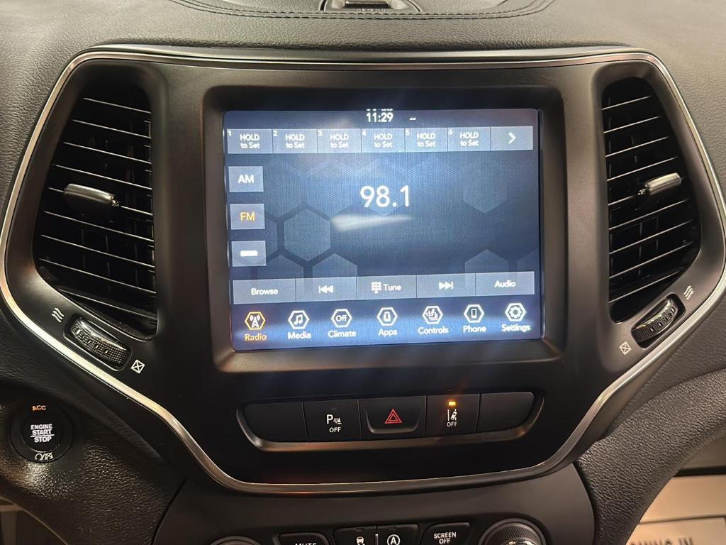 used 2021 Jeep Cherokee car, priced at $24,999