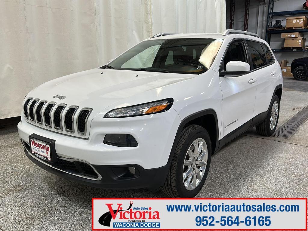 used 2015 Jeep Cherokee car, priced at $10,488