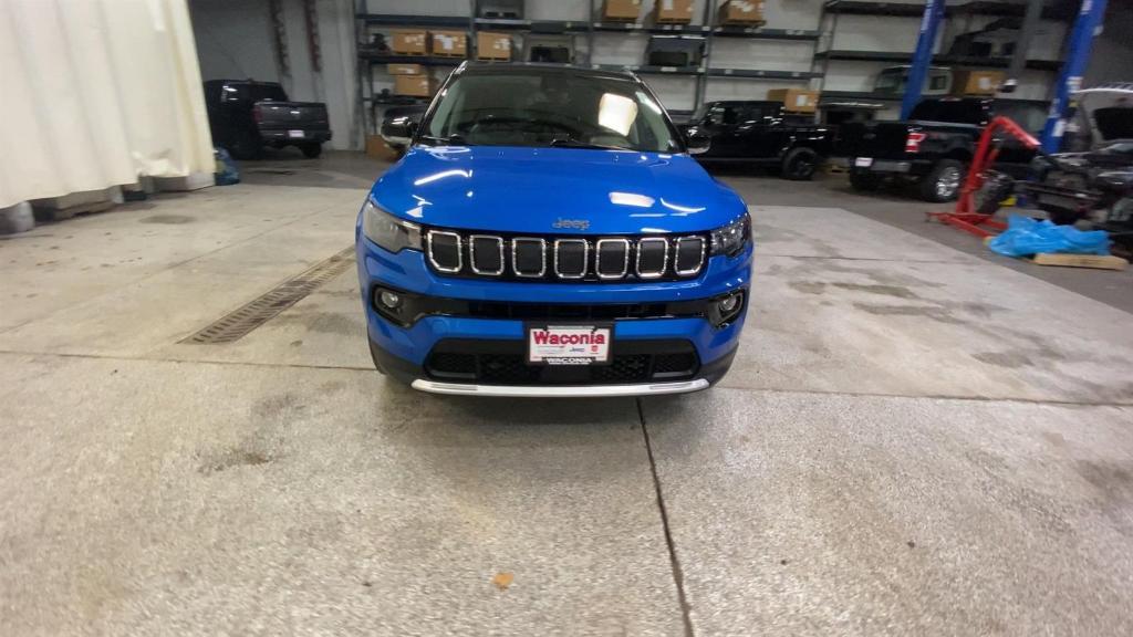 used 2022 Jeep Compass car, priced at $23,899