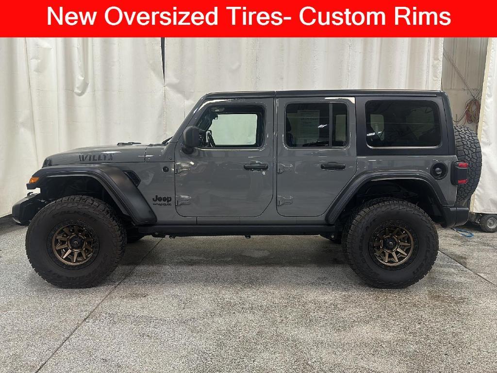 used 2022 Jeep Wrangler Unlimited car, priced at $31,749