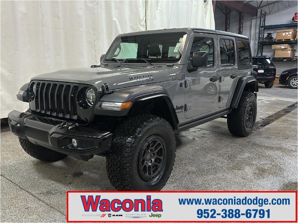 used 2022 Jeep Wrangler Unlimited car, priced at $31,999