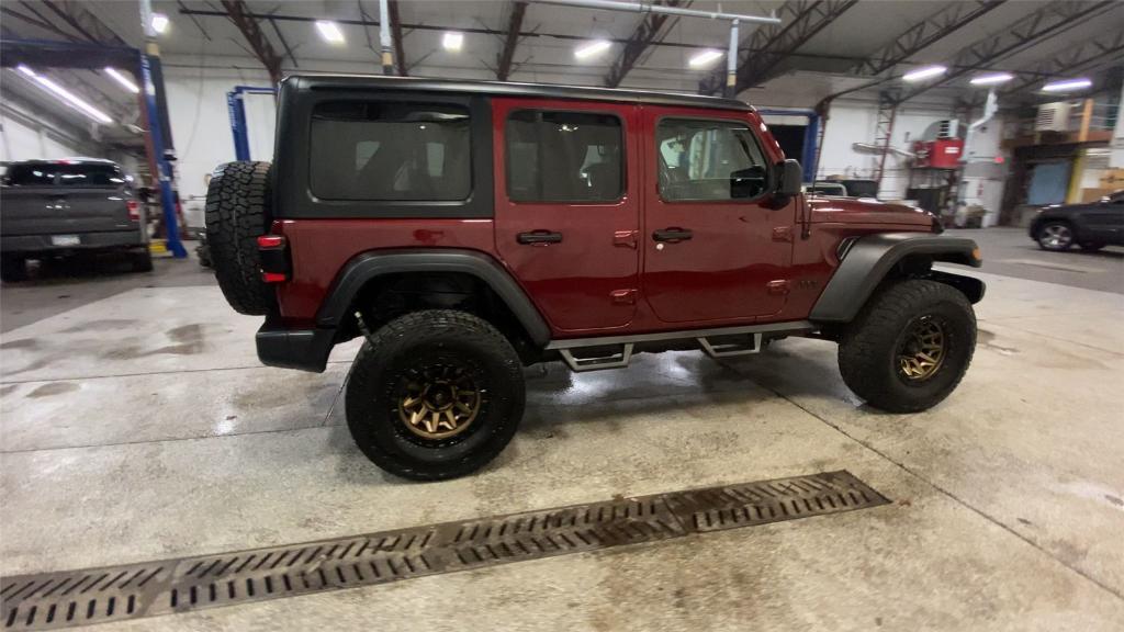 used 2021 Jeep Wrangler Unlimited car, priced at $35,999