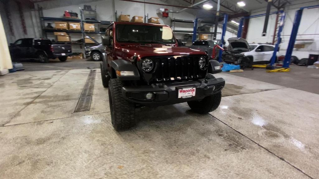 used 2021 Jeep Wrangler Unlimited car, priced at $36,499