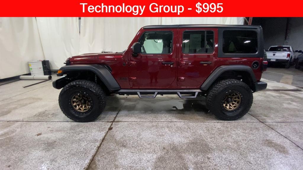 used 2021 Jeep Wrangler Unlimited car, priced at $35,999