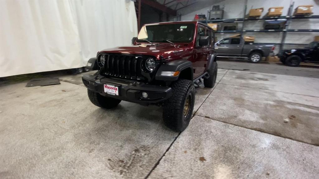 used 2021 Jeep Wrangler Unlimited car, priced at $36,499