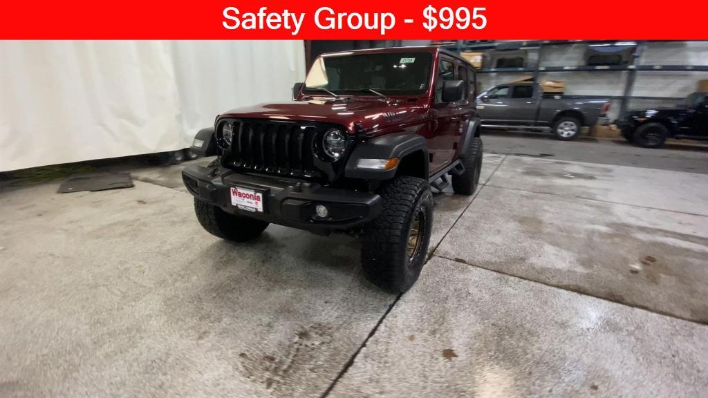 used 2021 Jeep Wrangler Unlimited car, priced at $35,999