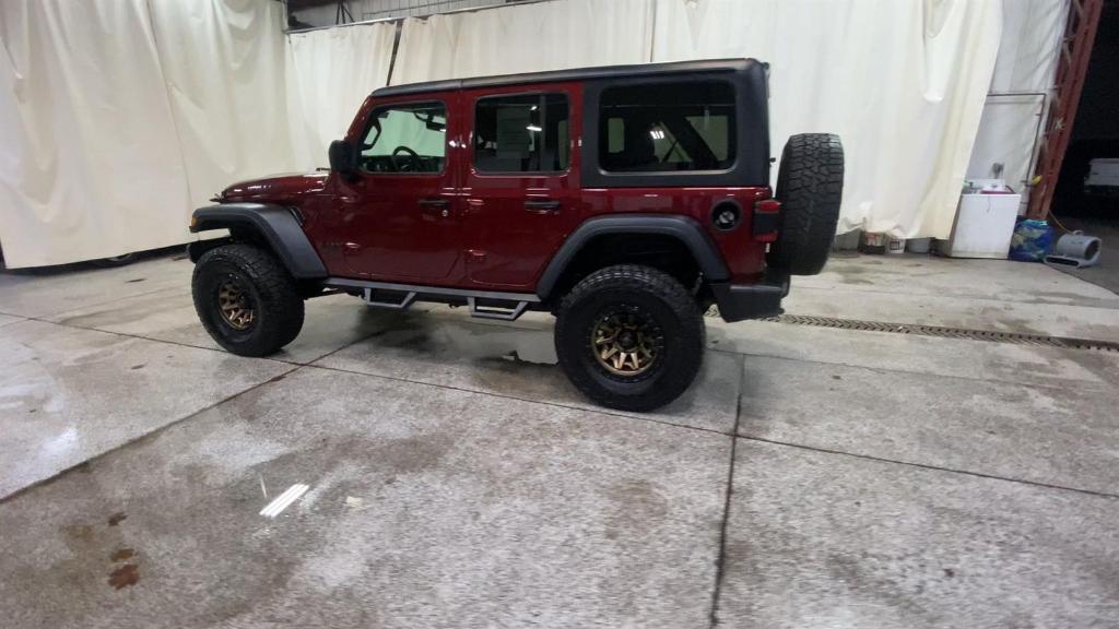 used 2021 Jeep Wrangler Unlimited car, priced at $36,499