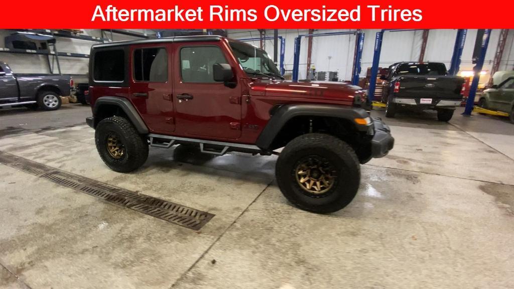 used 2021 Jeep Wrangler Unlimited car, priced at $35,999