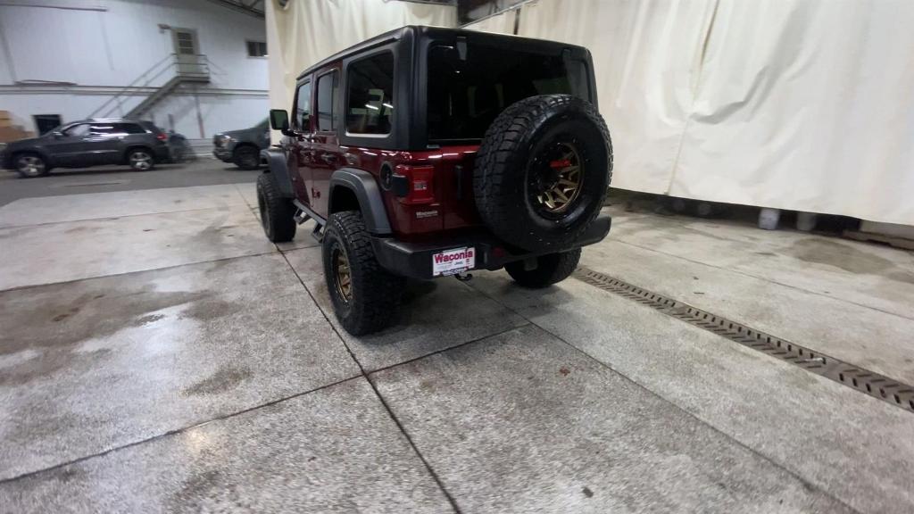 used 2021 Jeep Wrangler Unlimited car, priced at $36,499