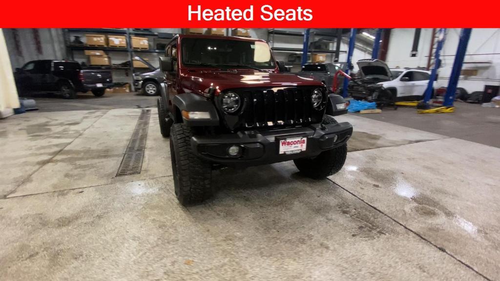 used 2021 Jeep Wrangler Unlimited car, priced at $35,999