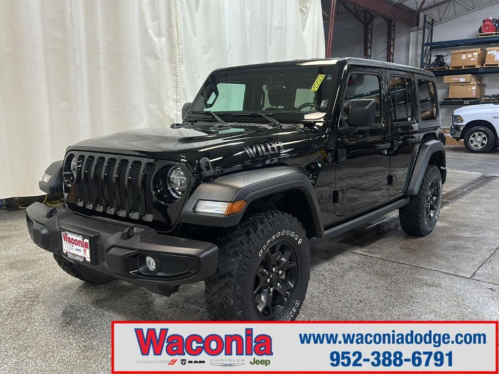 used 2021 Jeep Wrangler Unlimited car, priced at $30,999
