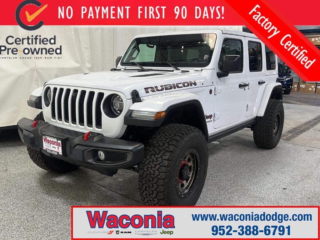 used 2021 Jeep Wrangler Unlimited car, priced at $35,999