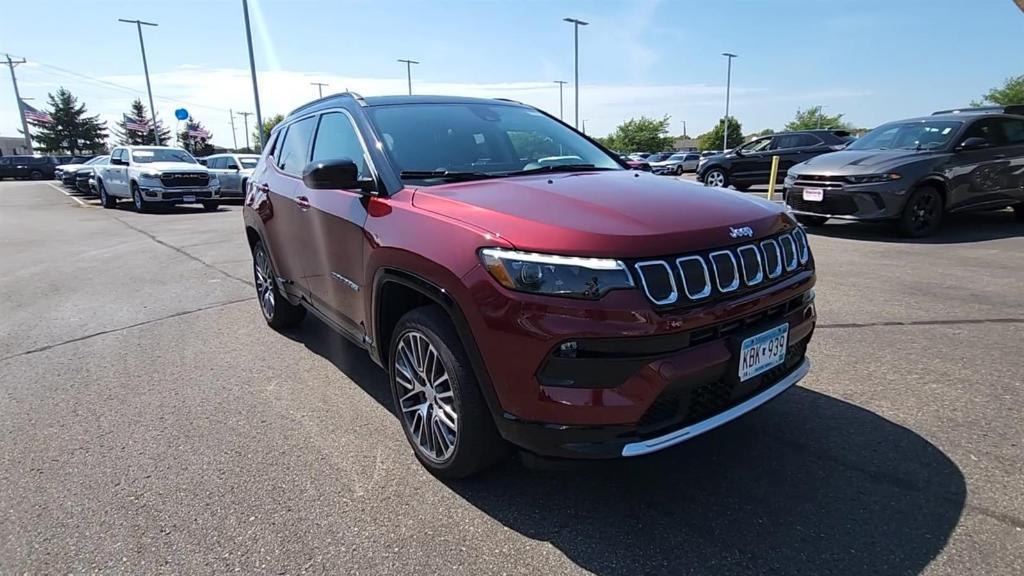 used 2022 Jeep Compass car, priced at $27,549