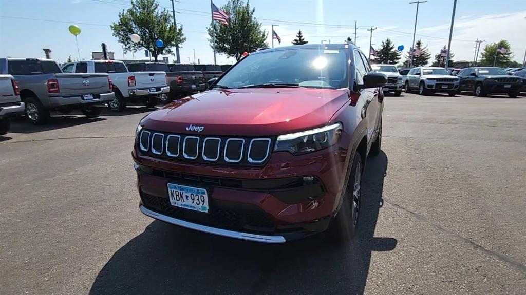 used 2022 Jeep Compass car, priced at $27,549