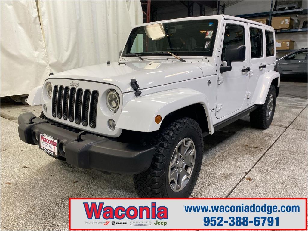 used 2016 Jeep Wrangler Unlimited car, priced at $23,749