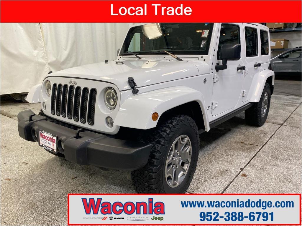 used 2016 Jeep Wrangler Unlimited car, priced at $23,449