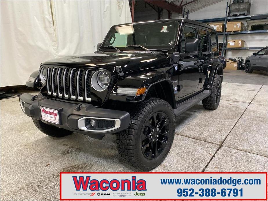 used 2021 Jeep Wrangler Unlimited 4xe car, priced at $37,249