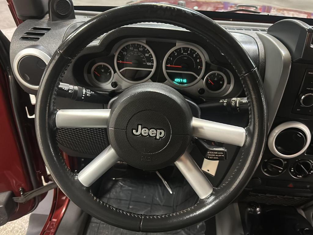 used 2009 Jeep Wrangler Unlimited car, priced at $14,999